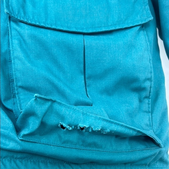 Vintage L.L. Bean Jacket Down Filled Winter Pockets Hood Outdoor Snow Coat Warm - Picture 9 of 15